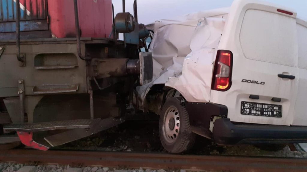Accident mortal in Cluj barbat decedat dupa coliziune cu trenul