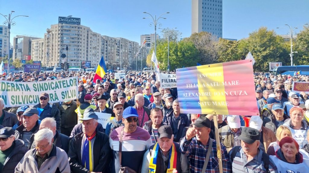Proteste de amploare anuntate pe 24 ianuarie feroviarii si rezervistii militari vin in Piata Victoriei