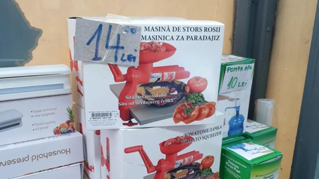 Preturi mici in magazinele ANAF ca un taram promis