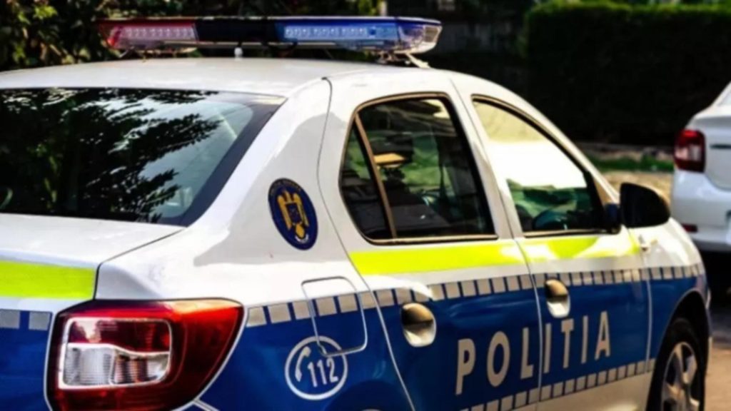 Accident cu masina politiei intre Mangalia Vama Veche