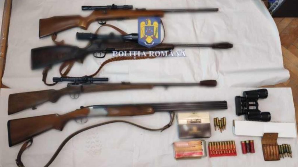 Colectie de arme letale descoperita la o femeie din Lugoj