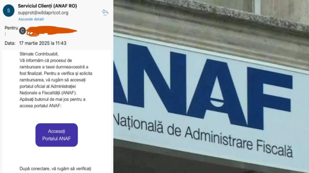 Noua escrocherie in numele ANAF Promisiuni false