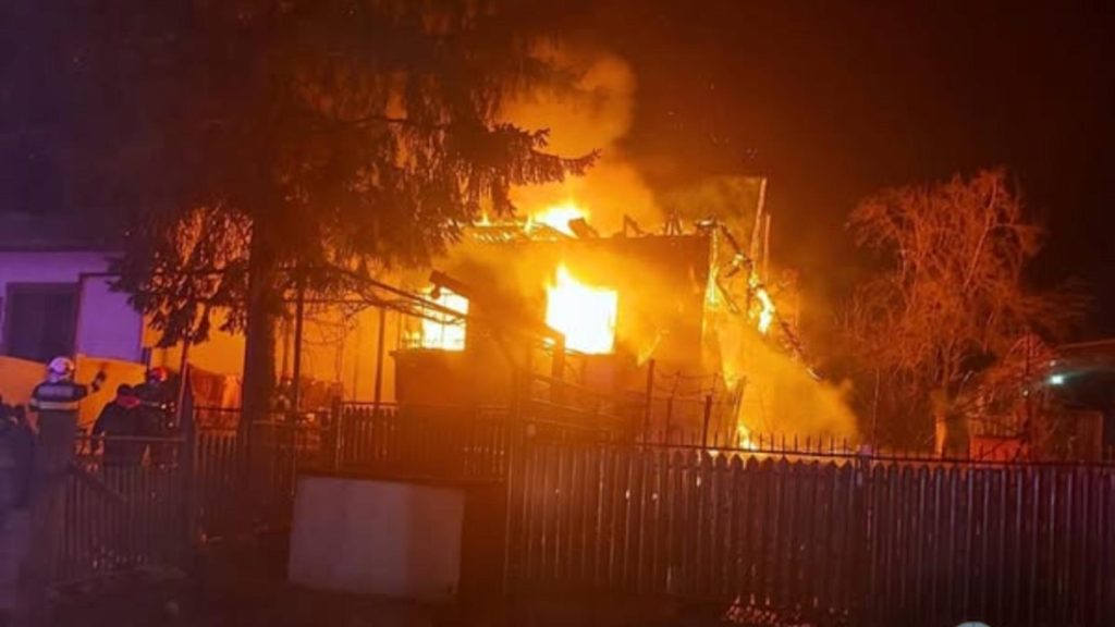 Tragedie in Dambovita Barbat mort intr un incendiu
