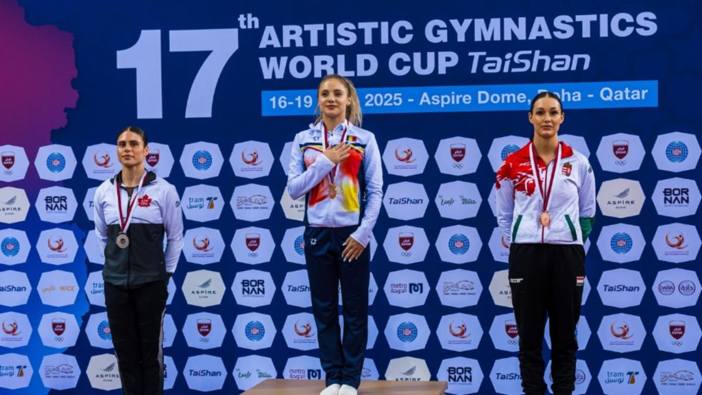 Romania pe podium Sabrina Maneca Voinea ia aurul la Doha