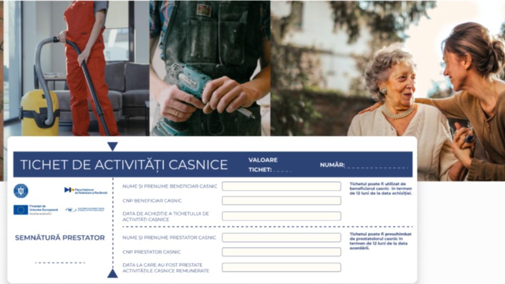 Tichetele de activitati casnice ce sunt si cum se obtin
