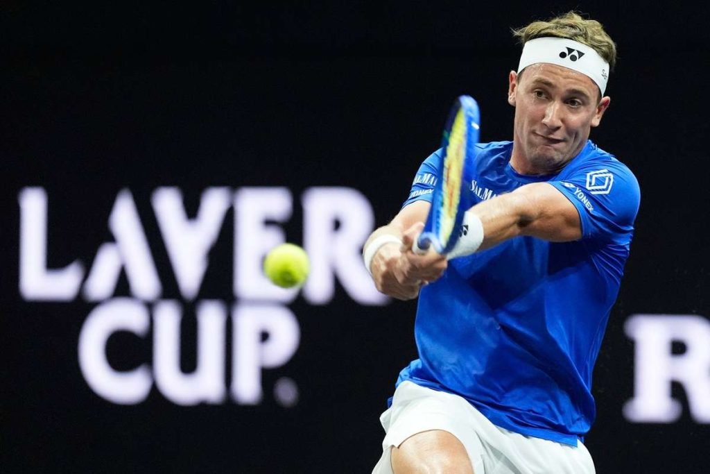 Tennis Tracker Casper Ruud deschide drumul pentru Europa la Laver Cup