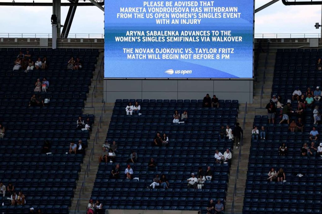 Tracker de Tenis Vondrousova s a retras de la US Open