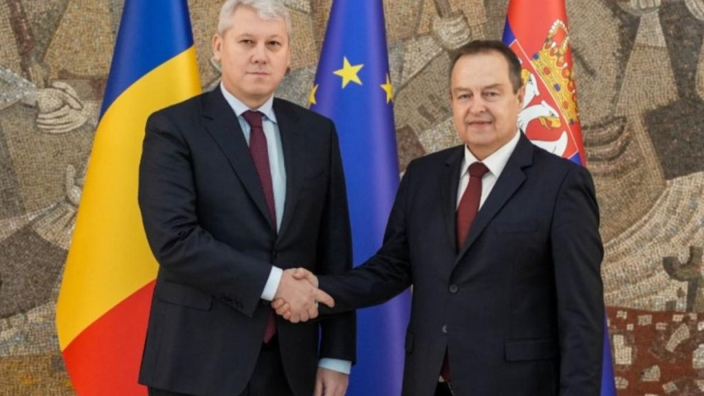 Catalin Predoiu a discutat cu ministrul sarbu de Interne