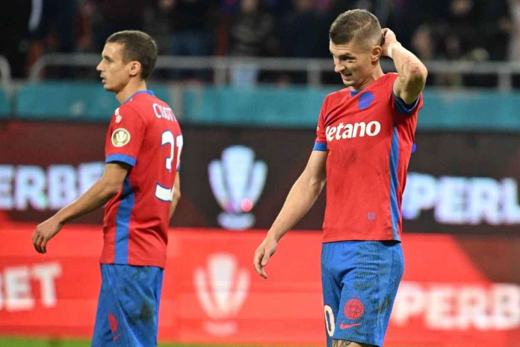 FCSB Petrolul doua goluri deviate decid meciul