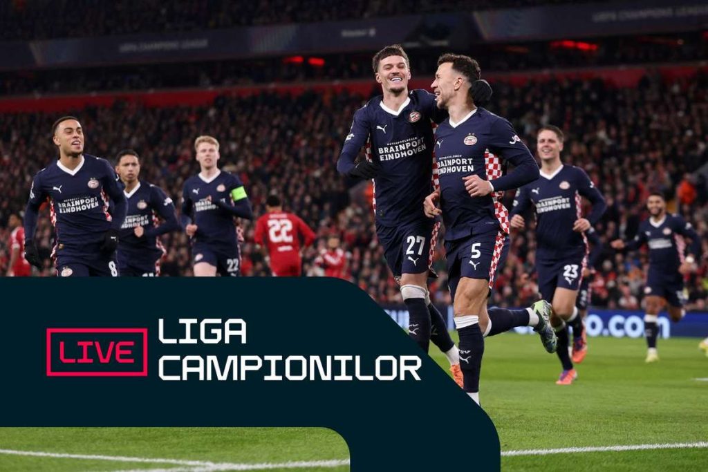 UCL: PSV conduce Liverpool / Inter egal cu Atletico / Egal la Arsenal – Bayern / Spectacol Mbappe UCL PSV conduce Liverpool Inter egal cu Atletico Egal la Arsenal Bayern Spectacol Mbappe