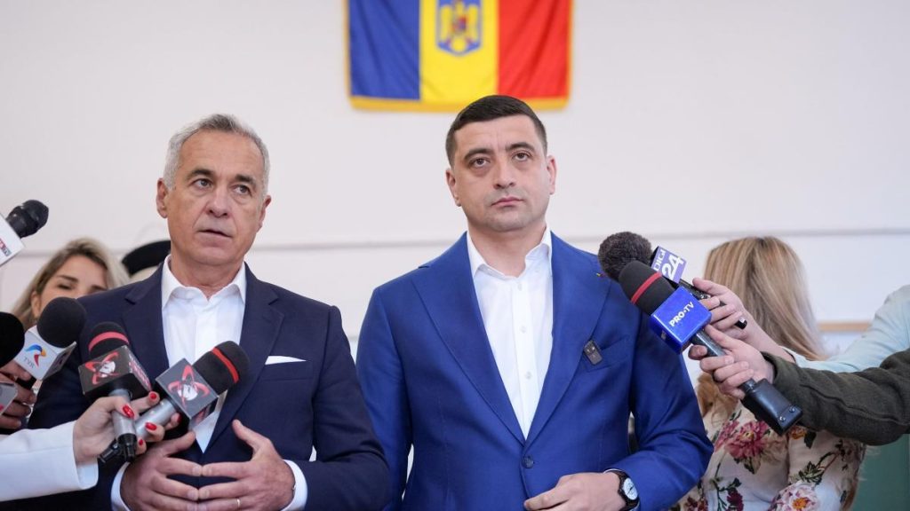 Calin Georgescu si George Simion se intorc la Alba Iulia