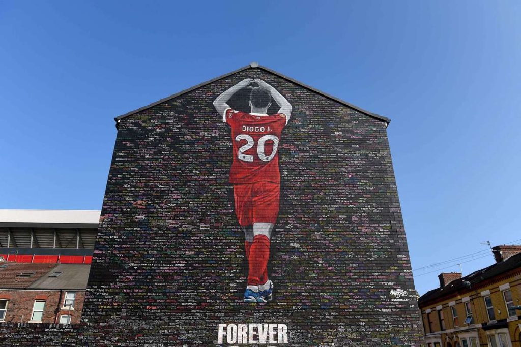Fiii lui Diogo Jota vor deveni mascote la Liverpool