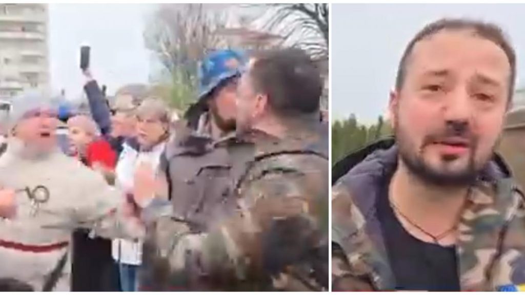 Incident la mitingul lui Călin Georgescu, Alba Iulia Incident la mit ingul lui Calin Georgescu Alba Iulia