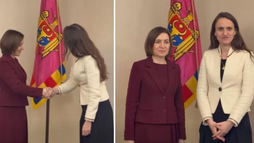 Maia Sandu s a intalnit cu Oana Toiu