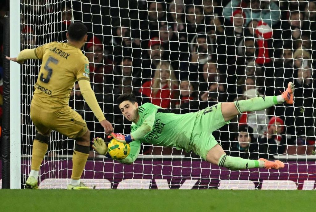 Portarul Arsenalului Kepa spune despre parada decisiva