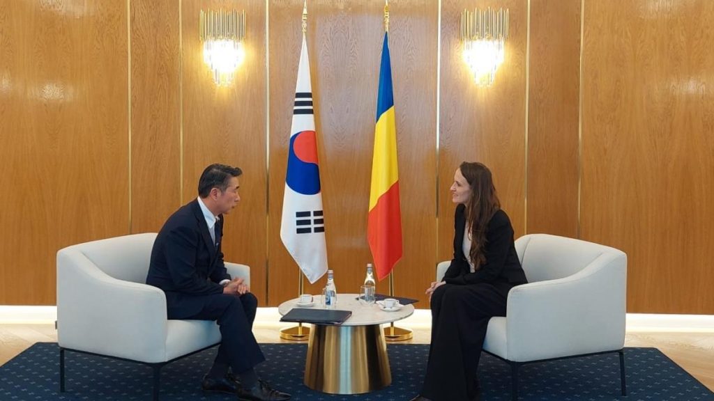 Țoiu și ambasadorul sud-coreean au discutat parteneriatul strategic Toiu si ambasadorul sud coreean au discutat parteneriatul strategic