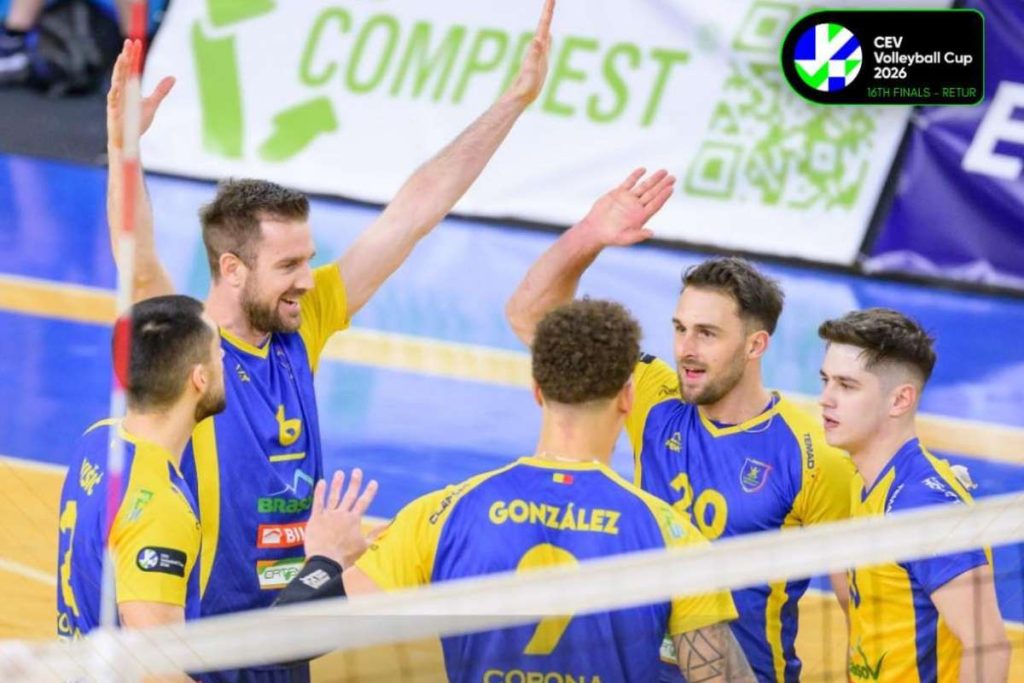 Corona Brașov s-a calificat în optimile Cupei CEV Corona Brasov s a calificat in optimile Cupei CEV