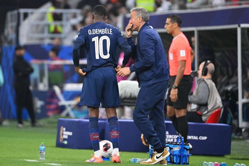 Luis Enrique a vorbit despre viitorul sau si al lui Dembele la PSG