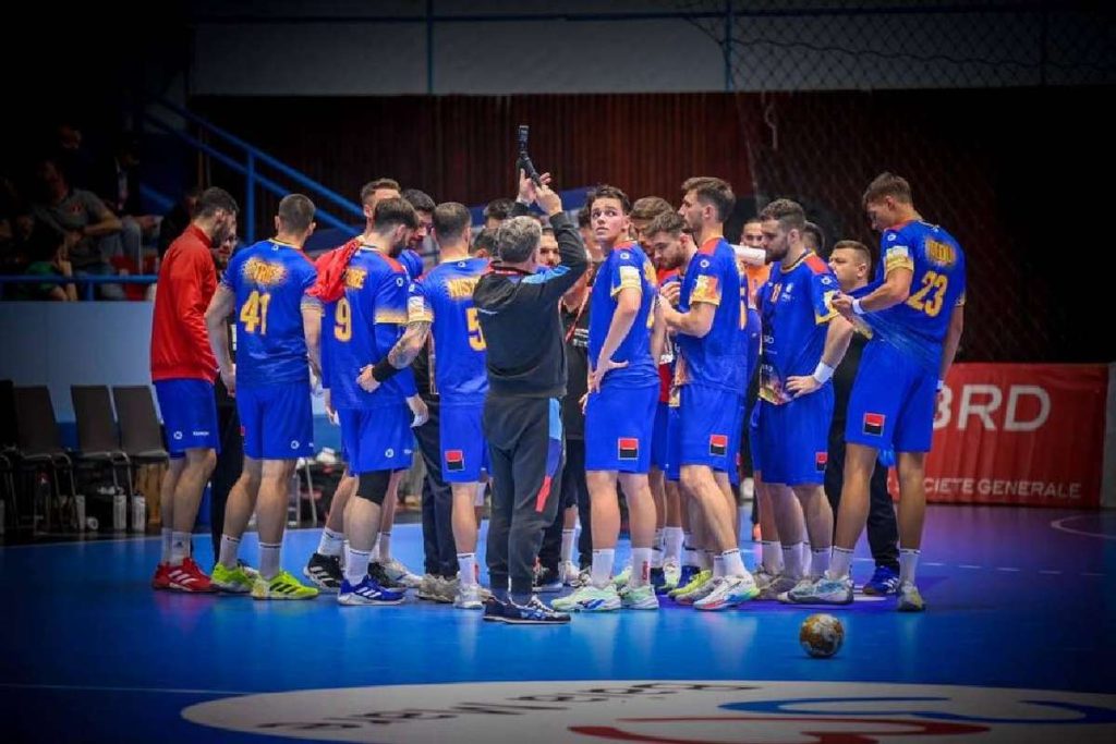 Nationale masculine de handbal a pierdut prima proba inainte de Euro