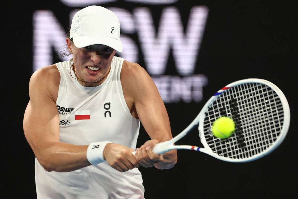 Tennis Tracker Iga Swiatek castiga la United Cup