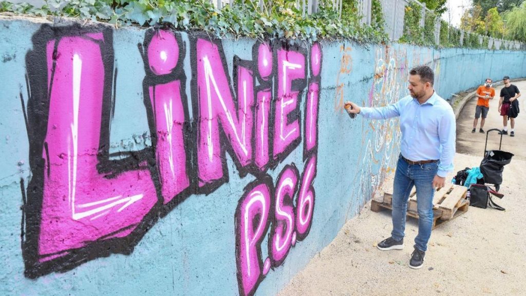 Ciprian Ciucu Ii invit pe autori de graffiti sa identificam locuri unde sa se poata exprima nu
