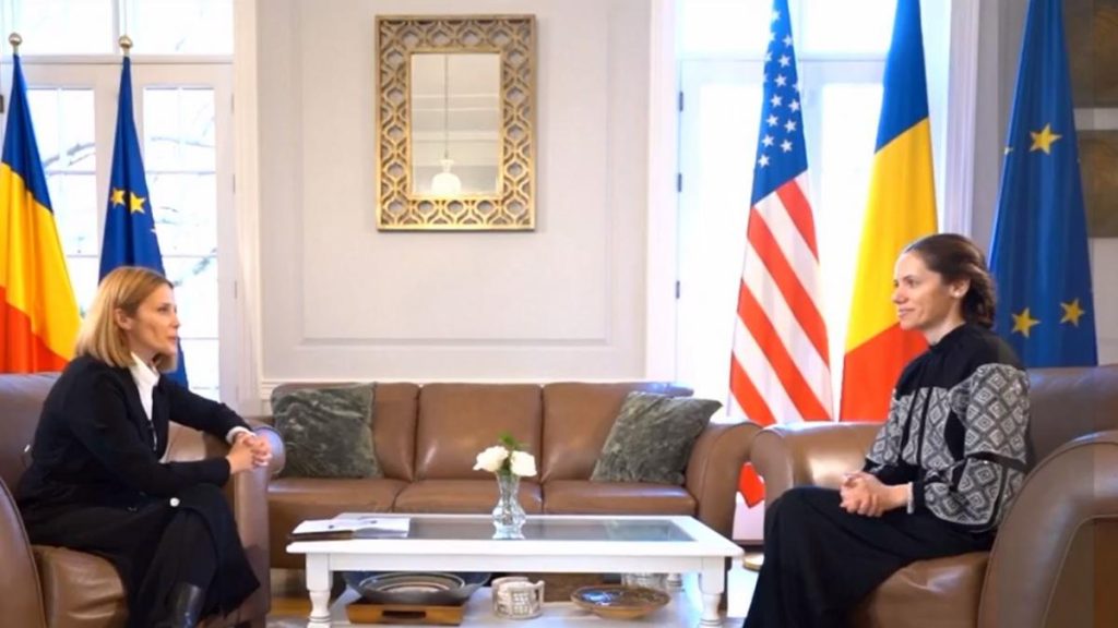 Interviu exclusiv cu Mirabela Grdinaru dupa Summitul de la Casa Alba Ma simt onorata ca am 2