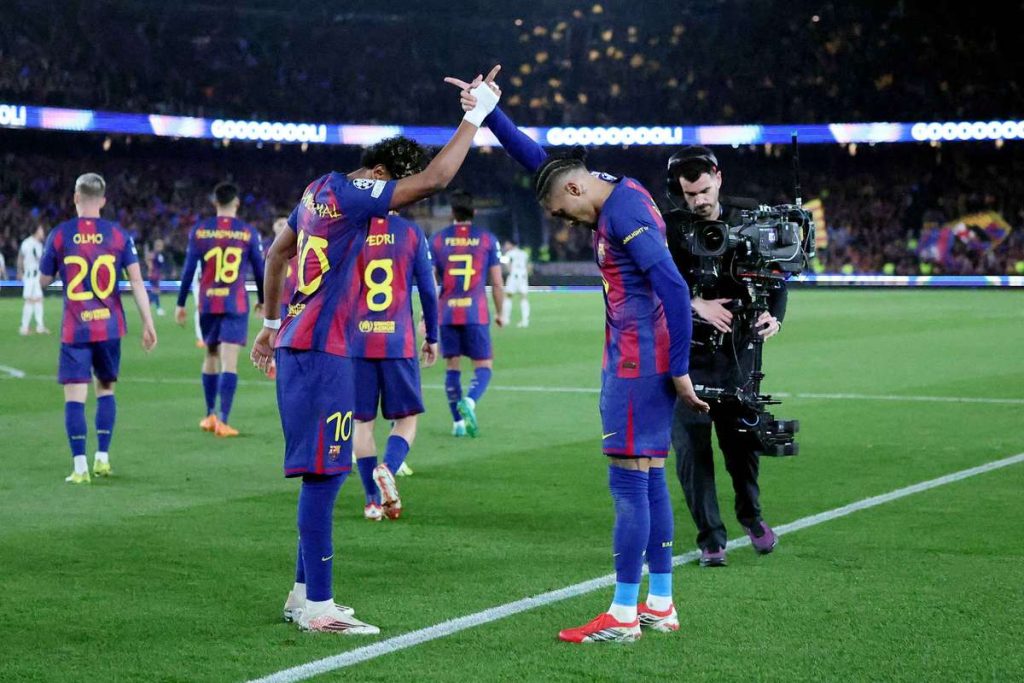 Nouă goluri pe Camp Nou! Barcelona face un spectacol în fața lui Newcastle Noua goluri pe Camp Nou Barcelona face un spectacol in fata lui Newcastle