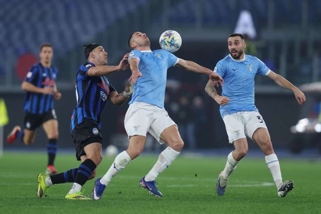 Patru goluri in Lazio Atalanta Meci captivant in prima mansa a semifinalelor Cupei