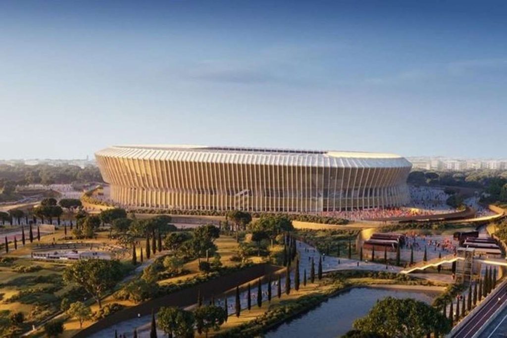Roma va aloca 1 miliard de euro pentru un nou stadion: lucrările vor începe în 2027. Roma va aloca 1 miliard de euro pentru un nou stadion lucrarile vor incepe in 2027