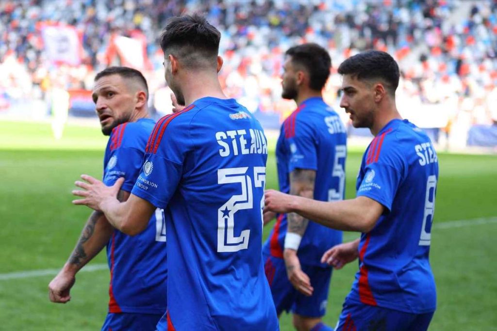 Unirea Slobozia invinsa de Steaua intr un meci amical cu 7 goluri marcate