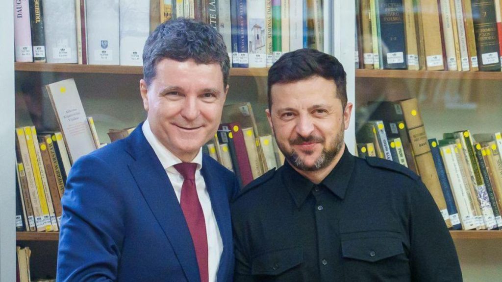 Volodimir Zelenski va vizita Romania Nicusor Dan il va primi la Palatul Cotroceni