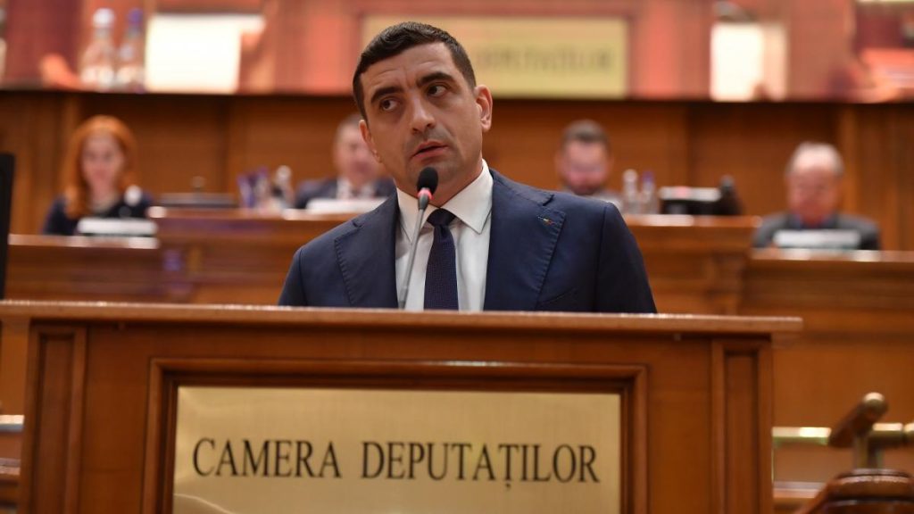 mesaj ameniator al lui george simion n parlament pentru ambasadorul sua cat timp mai ramanem pe
