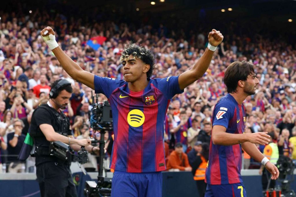 Barcelona isi mareste avantajul la noua puncte in fruntea LaLiga Lamine Yamal stabileste doua noi recorduri in Spania