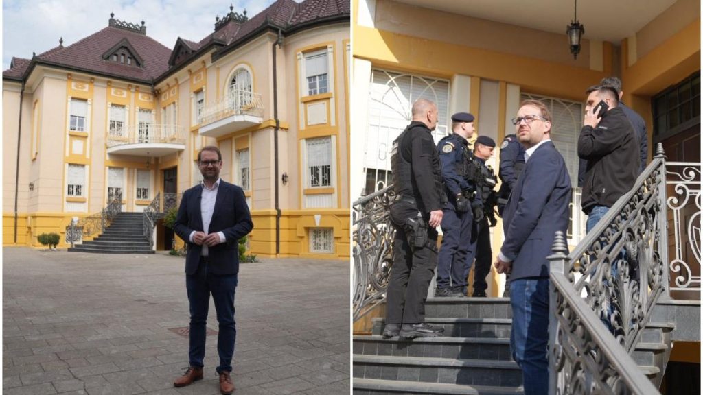 Dominic Fritz a intrat cu jandarmii intr o vila din Timisioara ocupata ilegal de clanul Momita Vila