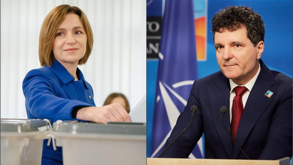 Maia Sandu Reunificarea cu Romania ar facilita integrarea Moldovei in UE mai repede Nicusor Dan
