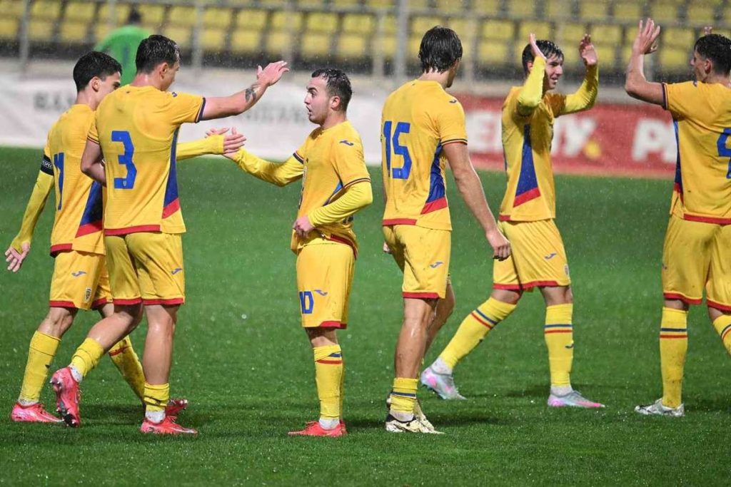 Romania a realizat o remiza cu Ucraina in preliminariile Campionatului European U19 din 2026