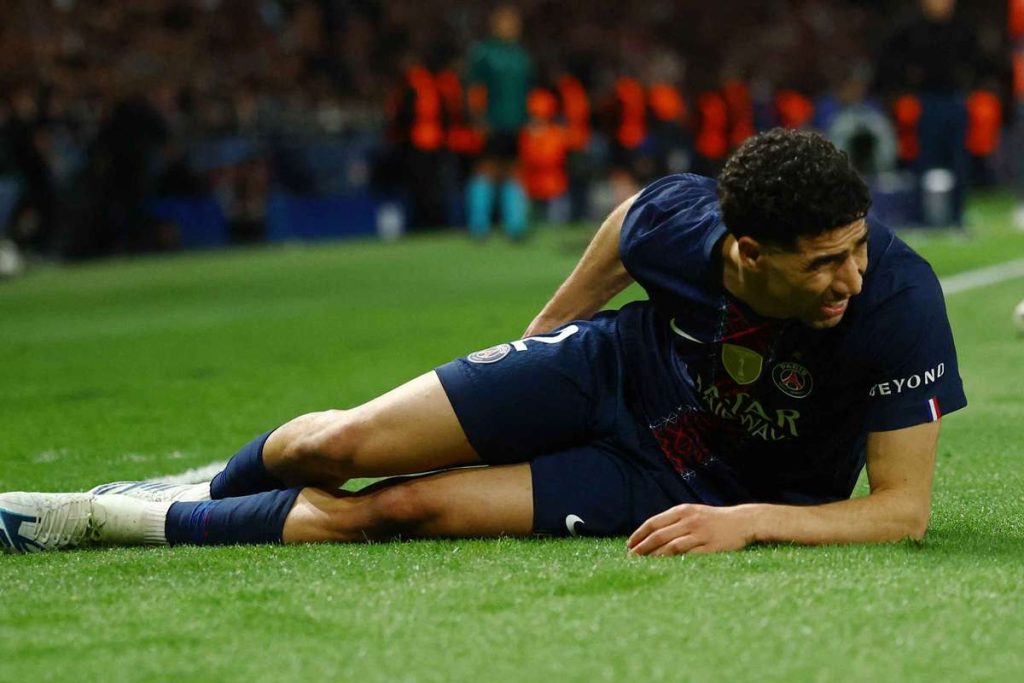 Pierdere importantă pentru PSG: Hakimi va lipsi în meciul de retur cu Bayern pierdere importanta pentru PSG Hakimi va lipsi in meciul de retur cu Bayern