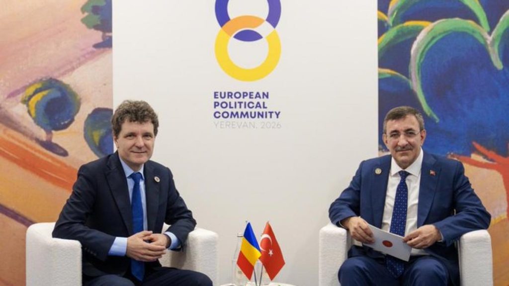 Nicuşor Dan, după întâlnirea cu vicepreşedintele Turciei la Erevan: Turcia este cel mai important partener… Nicuser Dan dupa ntalnirea cu vicepresedintele Turciei la Erevan Turcia este cel mai important partener