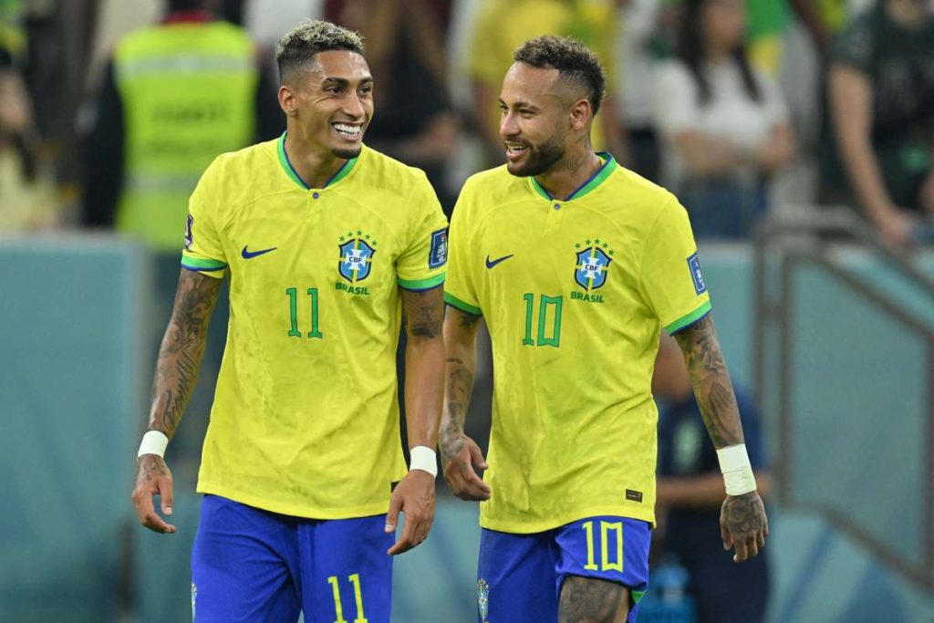 Raphinha isi doreste ca Neymar sa fie in echipa Braziliei este omul care poate aduce a sasea Cupa Mondiala