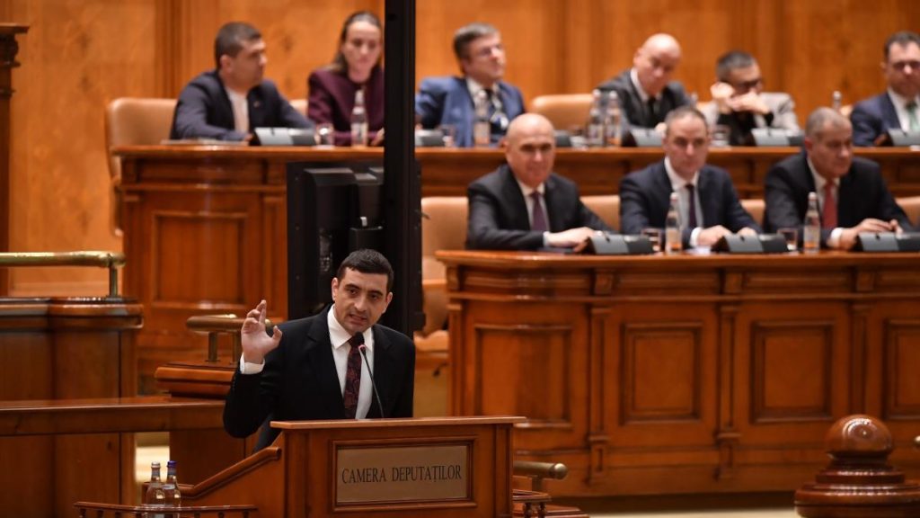 george simion despre posibilitatea ca calin georgescu sa fie propus pentru functia de premier daca