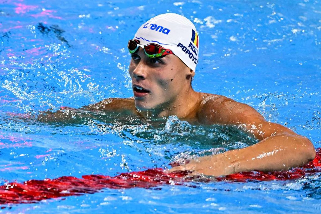 David Popovici a excelat la Roma! Medalie de aur și record la Settecolli David Popovici a excelat la Roma Medalie de aur si record la Settecolli