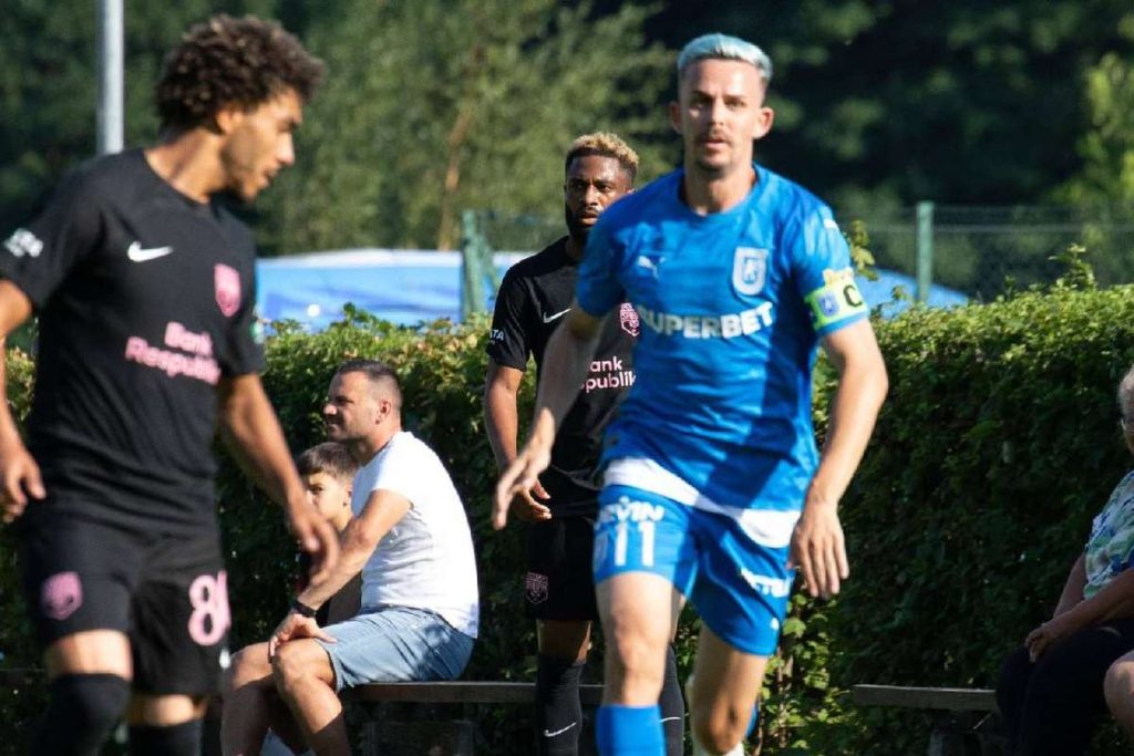 Remiza pentru Universitatea Craiova in Austria cu Sabah FK campioana Azerbaidjanului debuturi pentru Sava si Ronaldo