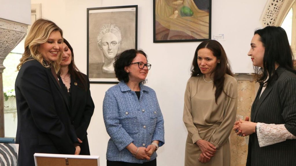 Mirabela Grdinaru va participa la activitatile fundatiei conduse de Olena Zelenska Anuntul a fost facut de
