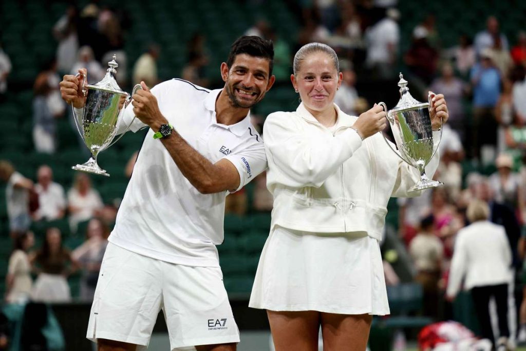 Ostapenko si Arevalo realizeaza o revenire impresionanta si castiga titlul la dublu mixt la Wimbledon