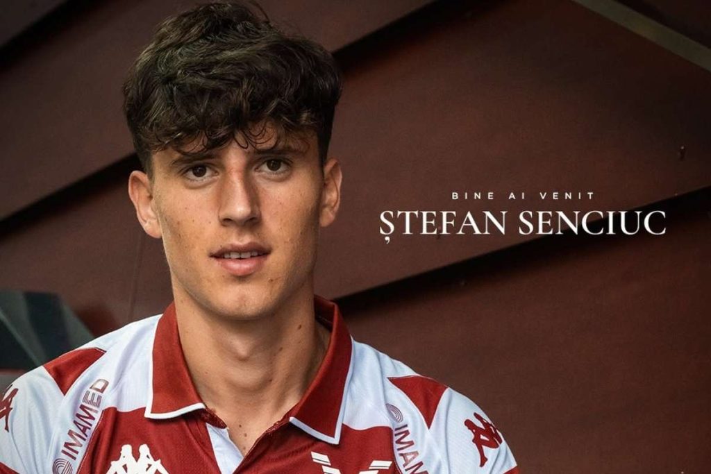 Rapid l a transferat pe fundasul dreapta Stefan Senciuc contract valabil pe patru sezoane
