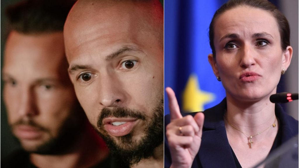 Unul dintre frații Tate a încercat să discute cu Oana Țoiu înainte de arestare. Iată cum a reacționat… Unul dintre fratii Tate a incercat sa discute cu Oana Toiu inainte de arestare Iata cum a reactionat