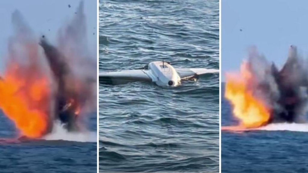 Dronele rusești s-au apropiat de platforma Neptun Deep. Miruță: „Erau în derivă, au fost distruse.” Dronele rusesti sau apropiat de platforma Neptun Deep Miruta Erau in deriva au fost distruse