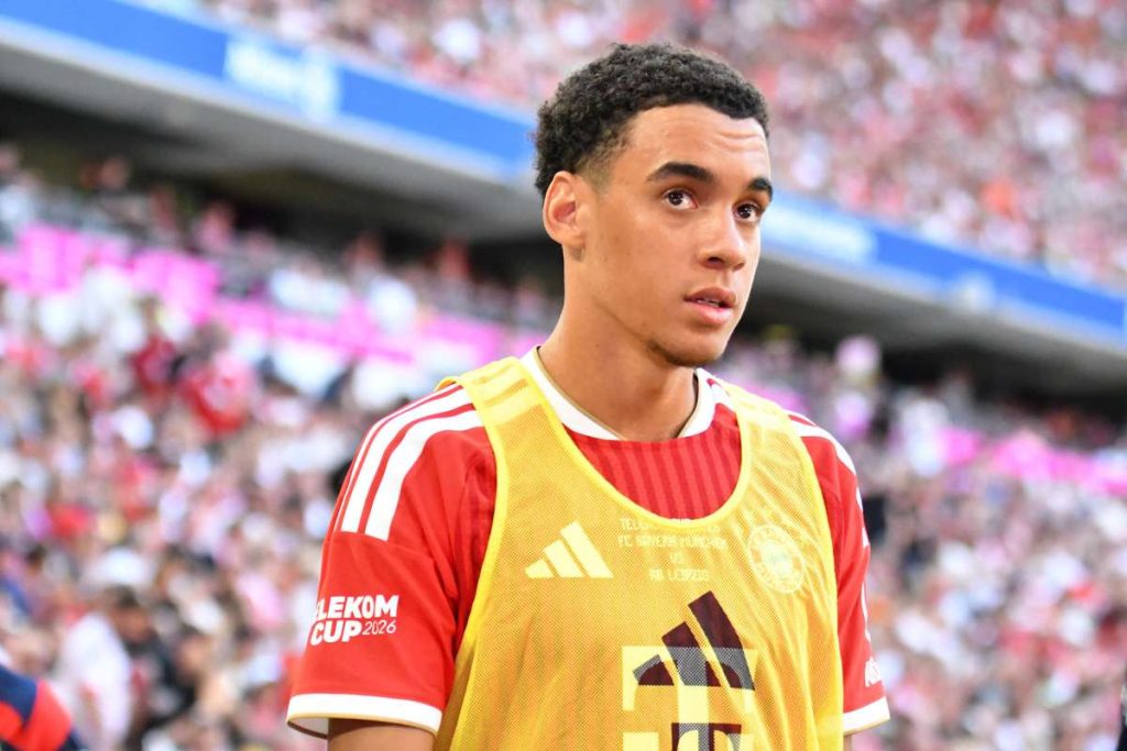 Jamal Musiala a revenit la antrenamente dupa ce a cazut pe terren intr un meci amical al lui Bayern