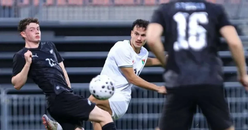 Atacantul Craiovei, Al-Hamlawi, a marcat primul gol al Palestinei cu Noua Zeelandă