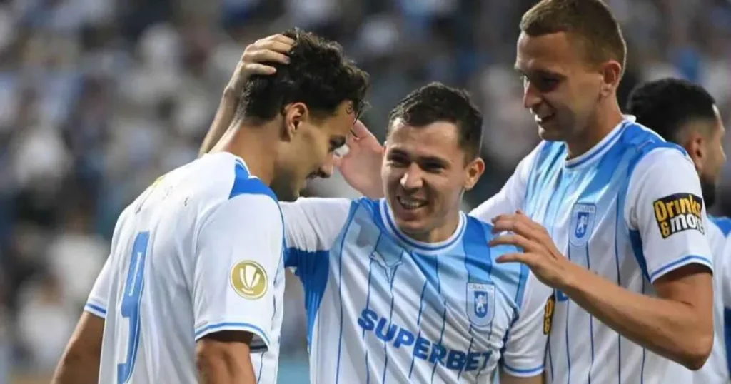 Mora, suspendat după eliminare: absent la primul meci al Craiovei în Conference League Mora, suspendat după eliminare: absent la primul meci al Craiovei în Conference League